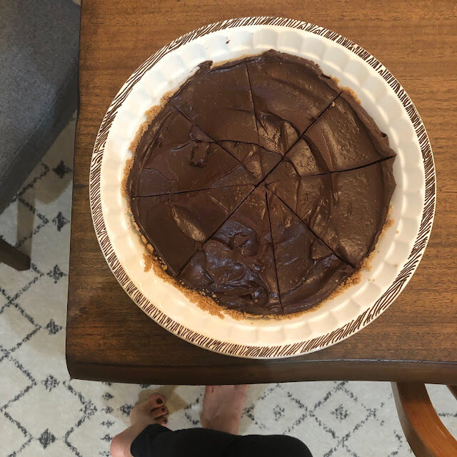 Chocolate Mousse Avocado Pie: Dairy Free, Egg Free, Nut Free